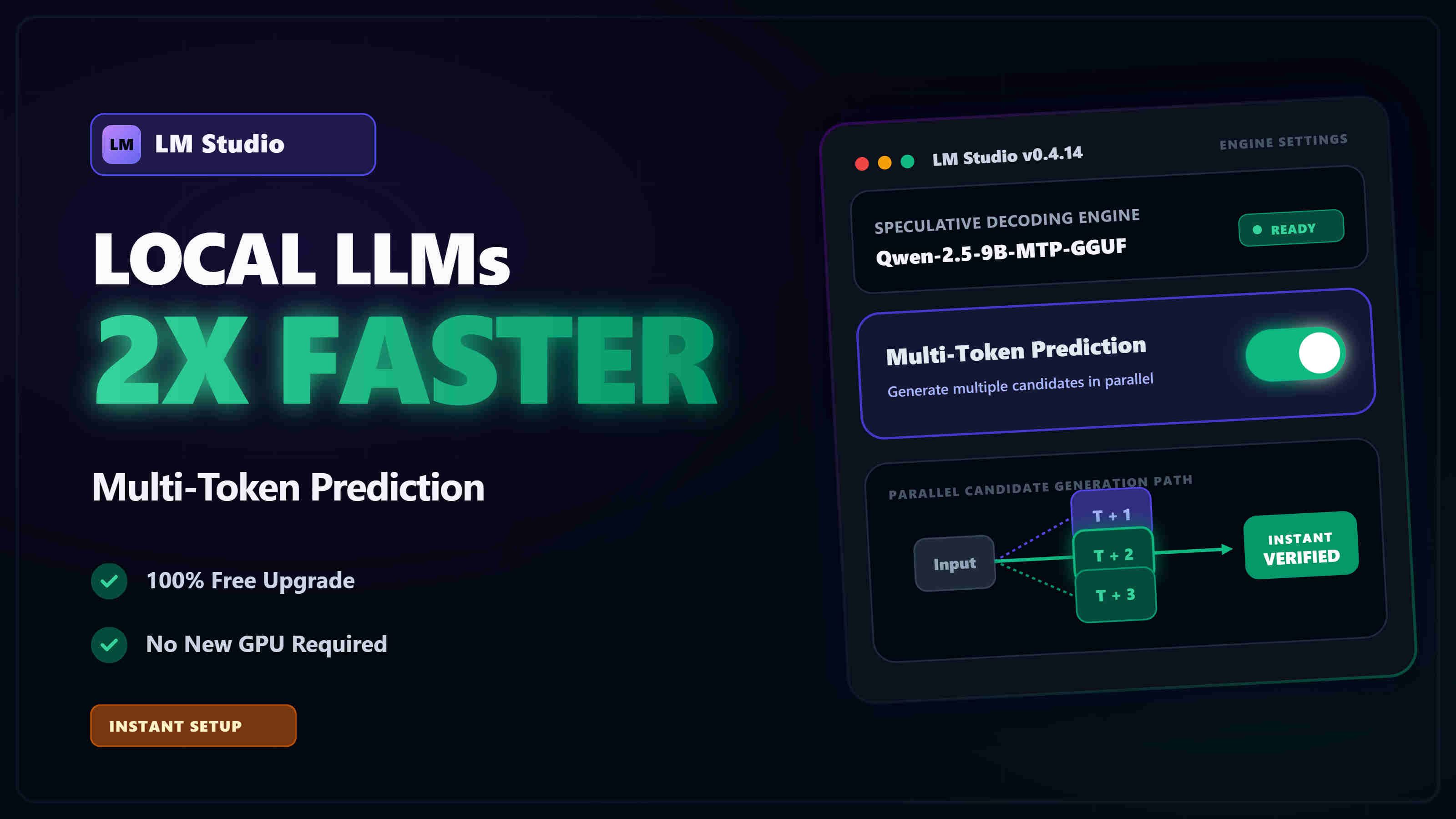 Feature image for Multi-Token Prediction (MTP) LM Studio Tutorial - Boost tokens/sec
